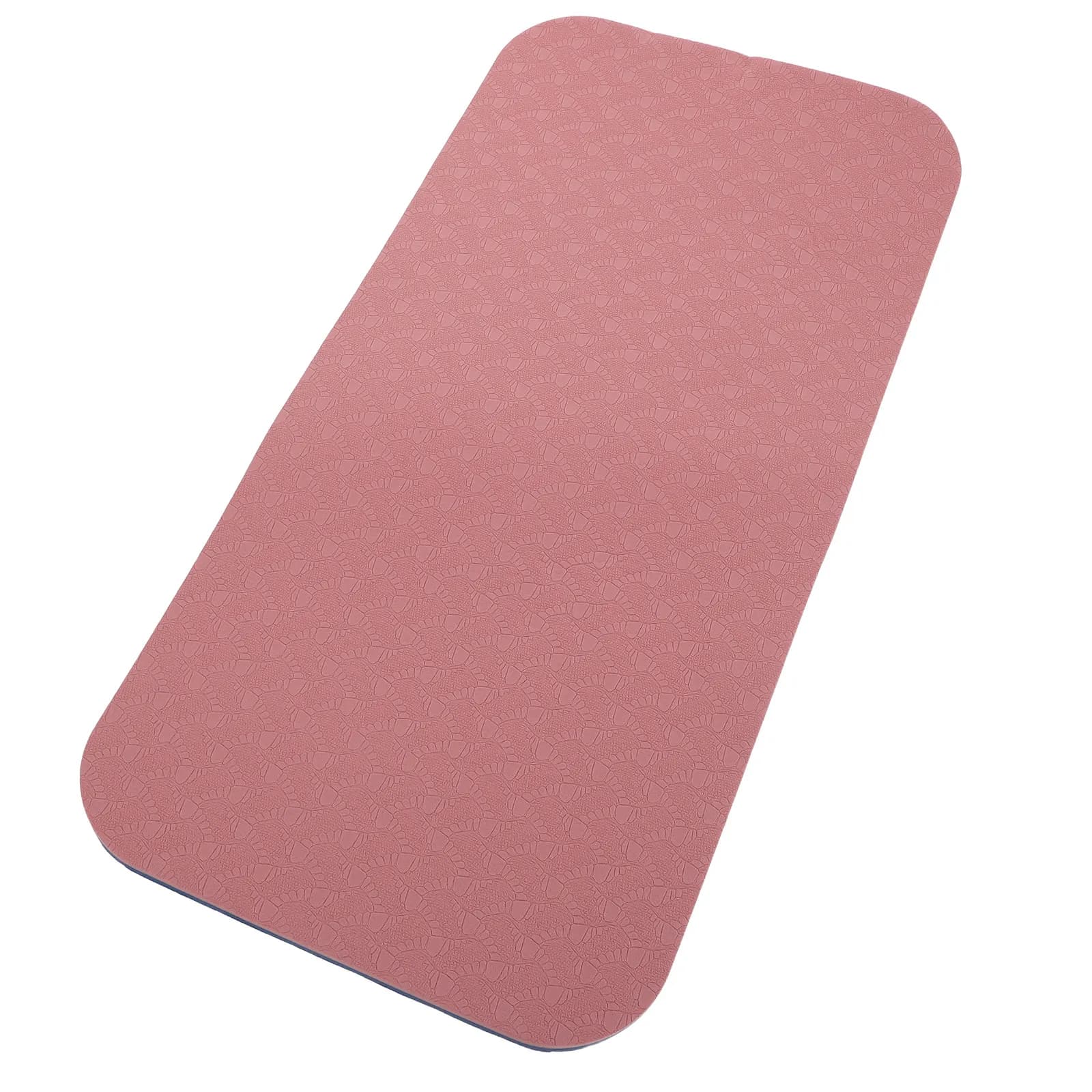 Tappetino Yoga Fitness in TPE 34x17x0.6cm, Spesso e Imbottito, Antiscivolo, per Esercizi a Casa, Supporto Articolare, Allenamento Uomo Donna