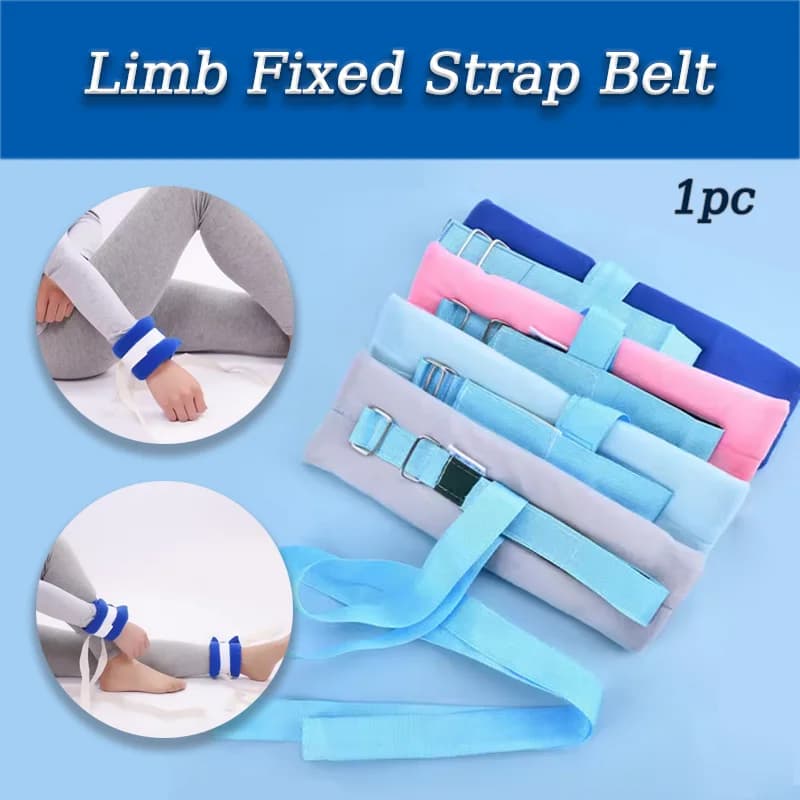 1PC 4 colori Cinghie di ritenuta per arti mediche per lettieri Cintura di ritenuta per polso Cintura di fissaggio Cintura riabilitazione