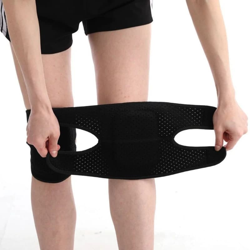 Protezioni per ginocchia da ballo Pad per evitare collisioni Manica per ginocchio da ballo Pallavolo Supporto per ginocchio per allenamento sportivo Fitness 24BD