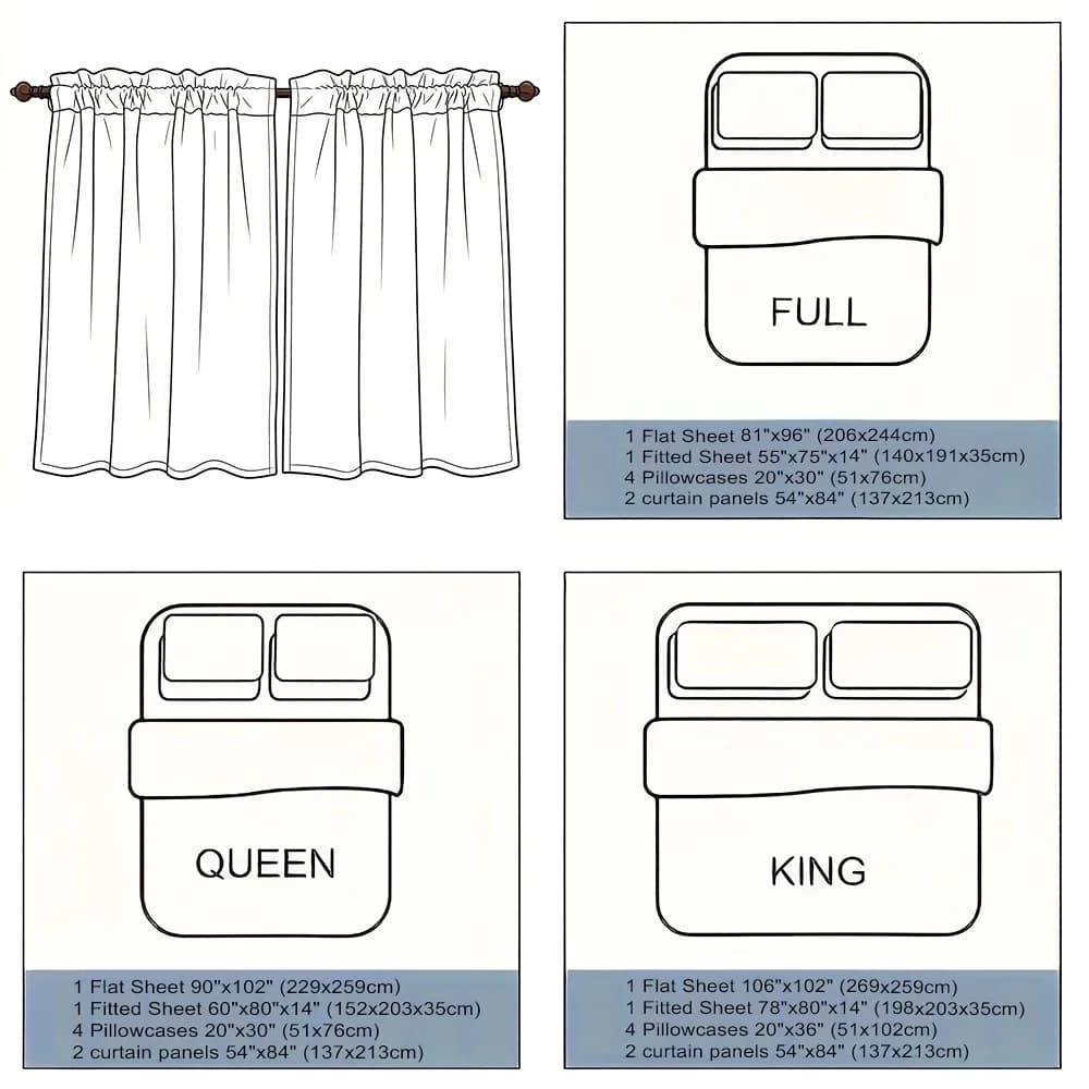 Set di Biancheria da Letto in Microfibra Spazzolata 8 Pezzi Queen/Full/King con Tende Coordinate a Girasole, Lussuoso Set Floreale per Hotel, Morbido e Traspirante, Lavabile in Lavatrice, Decorazione per Camera da Letto con Girasoli Gialli per Tutte le Stagioni