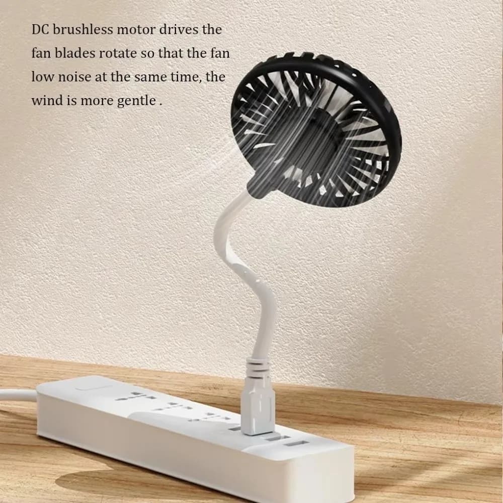 New Small Size USB Rechargeable Fan Mute Operation Creative Design Handheld Fan Plug and Play Mini USB Fan Office