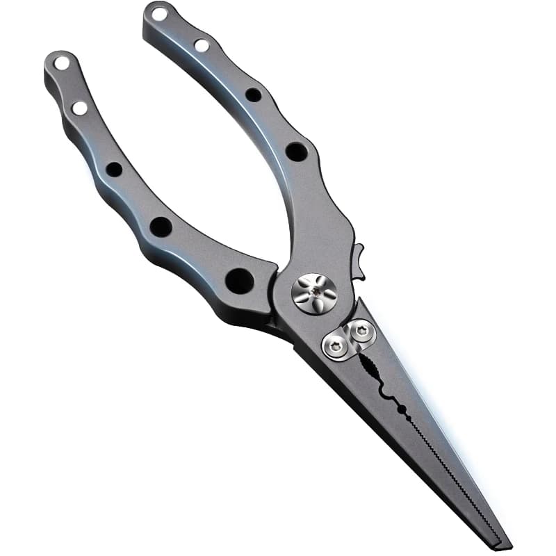 OEM Multifunctional Ultra-Light Anti-Corrosion Titanium Alloy Tungsten Steel Blade Fishing FG Lure Pliers