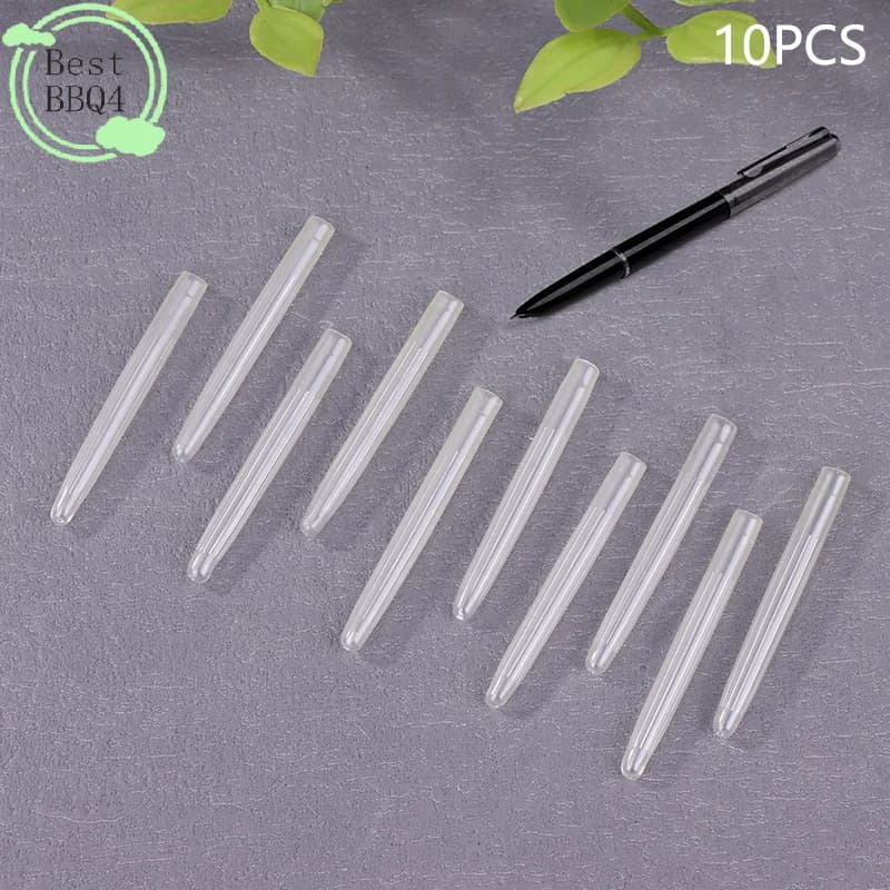 (BBQ4)10Pc Vintage Old Fountain Pen Replacement Rubber Ink Sac Bladder Fountain Pen Reservoir Ink Sac Capsule Repair Accessory
