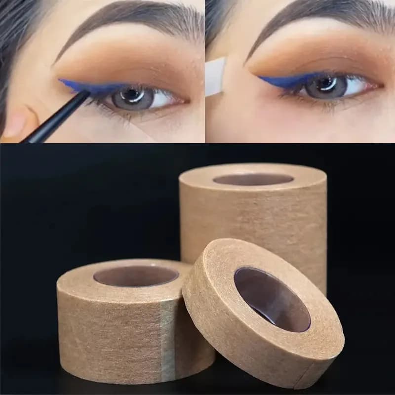 2 Rolls Nose Tape for Rhinoplasty Shaping Nose Bandage Micropore Thinoplasty Tape Hypoallergenic Medical Paper Tape