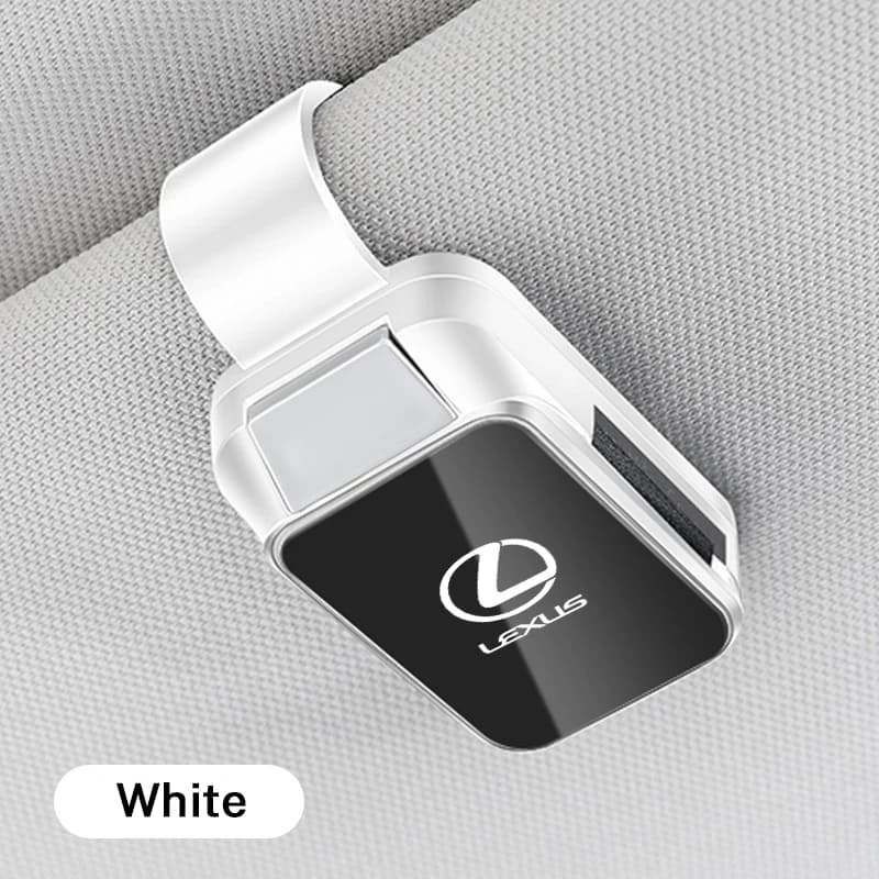 Alloy Magnetic Car Visor Sunglasses Holder Clip Eyeglasses Hanger for Lexus GX470 CT200H IS300H IS200 IS250 RX350 RX GX460 NX200