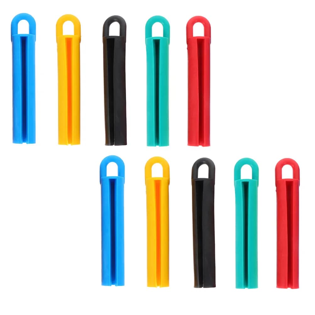 10 Pezzi Ganci Premium per Stecche da Biliardo, Protezioni in Plastica Resistente per Appendere e Esporre Stecche da Biliardo a Parete e Proteggere la Testa della Stecca