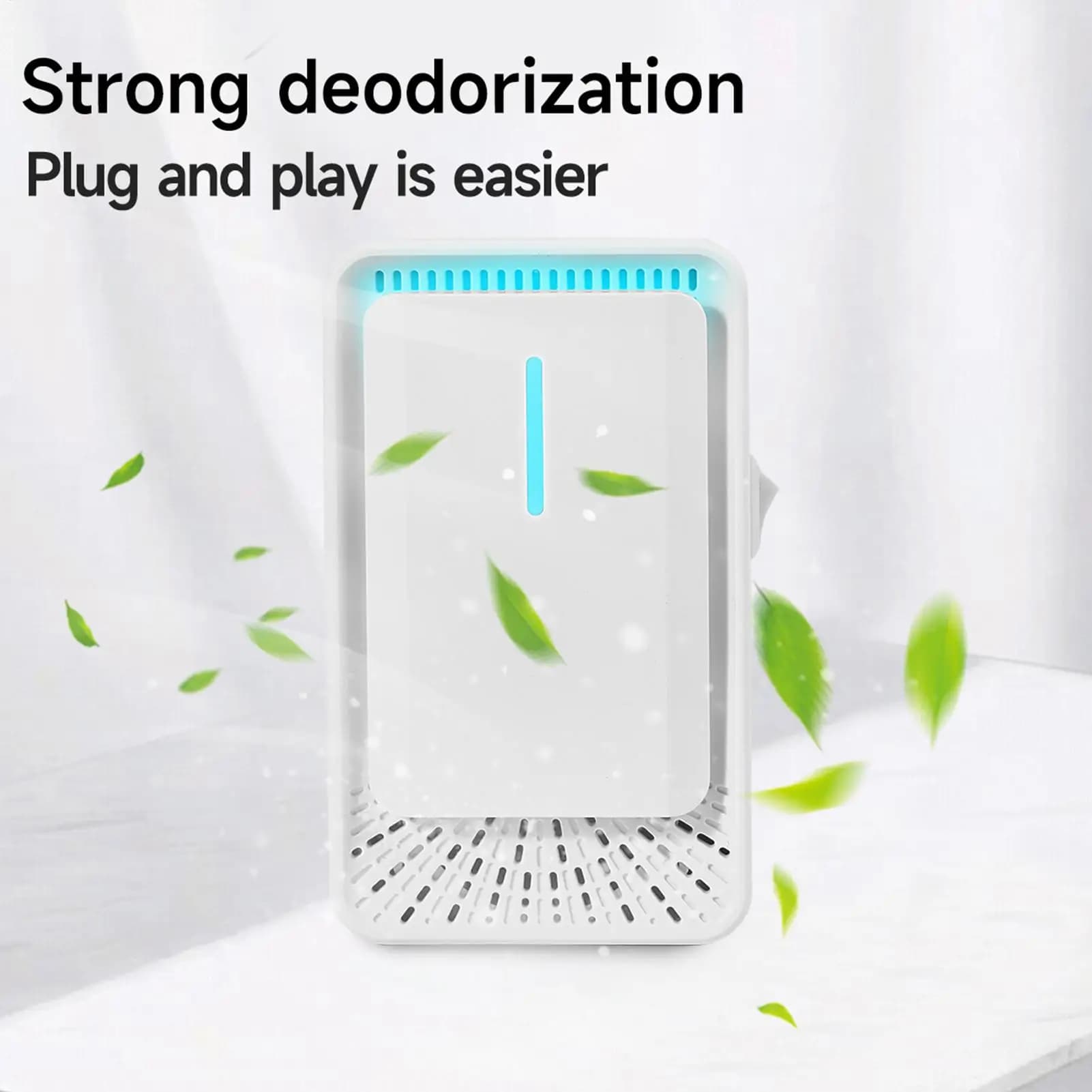 Air Purifiers for Home Plug In Portable Smart Odor Eliminator Desk Mini Air Purifier Machine for Home Office Dorm Bedroom