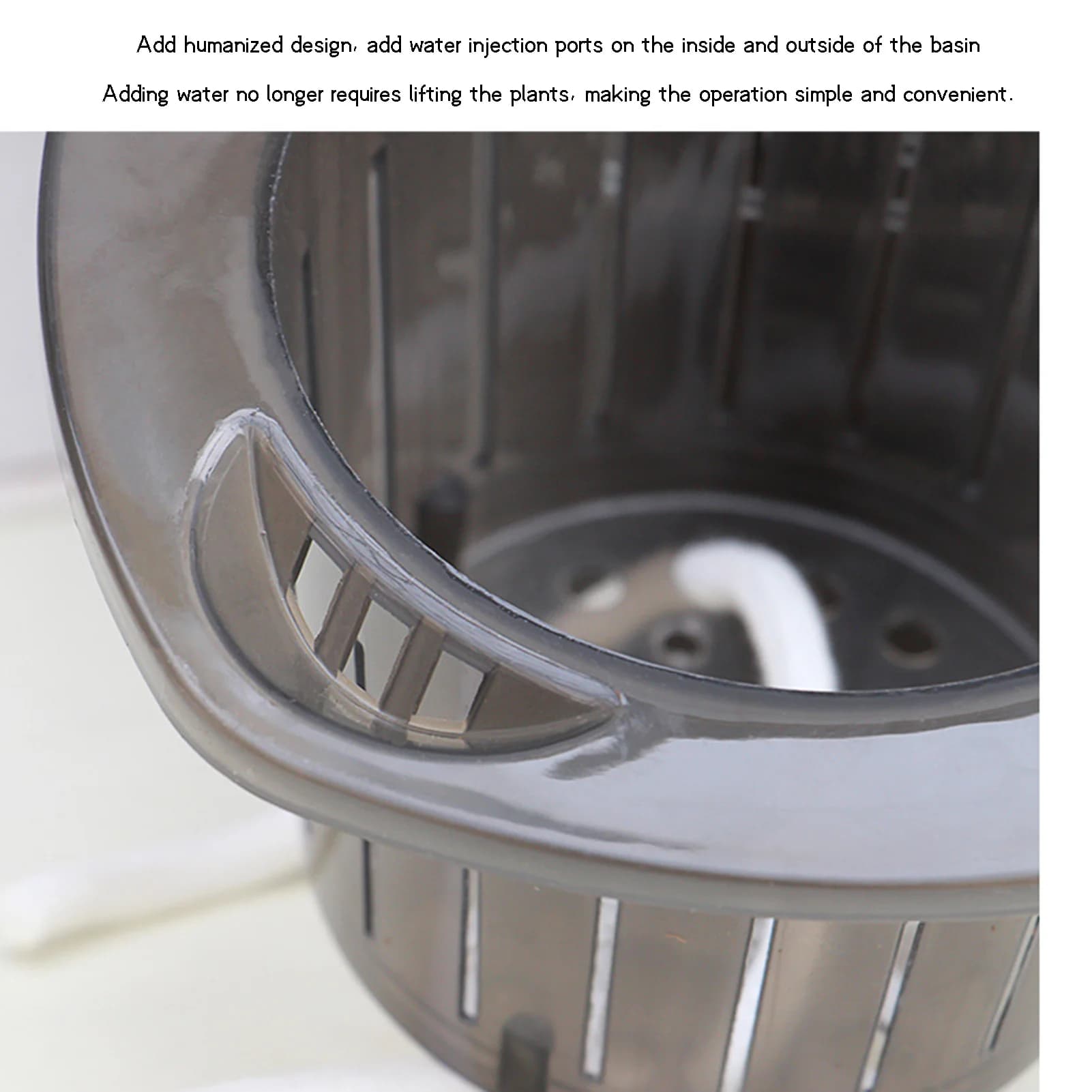 Creative Hydroponic Flower Jar Without Deformations, Beautiful Vase for Better Breathing and Draining of Plant Radics