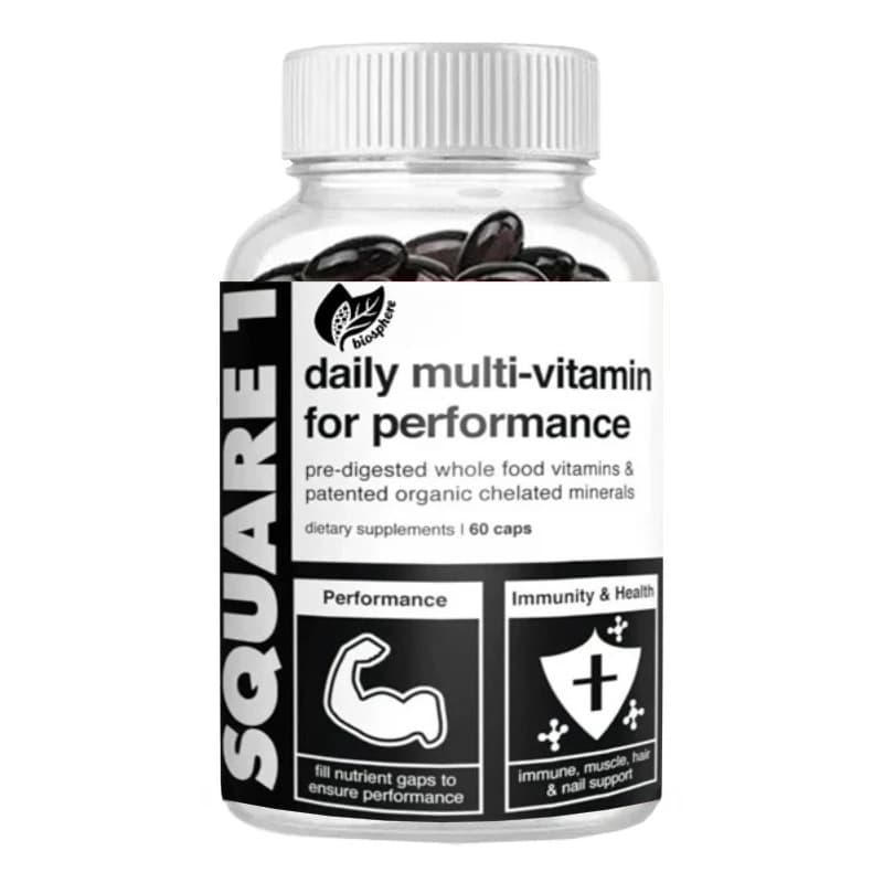 Whole Food Daily Multi Vitamin and Mineral Supplements Can Fill Nutritional Gaps and Optimize Performance