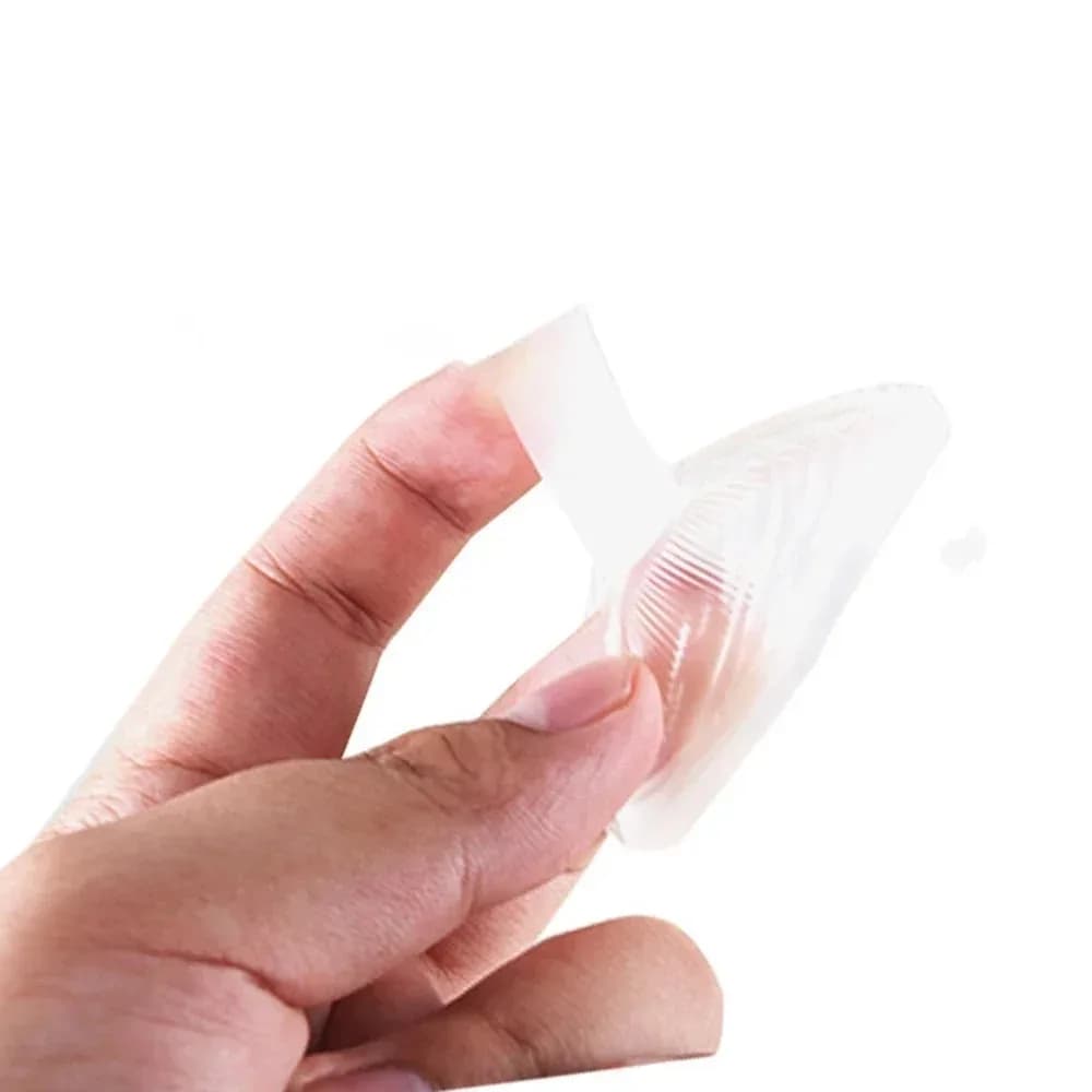 Nuovo Puff in Silicone Trasparente Senza Assorbimento di Polvere, Applicatore Cosmetico, Blender per Fondotinta Viso e BB
