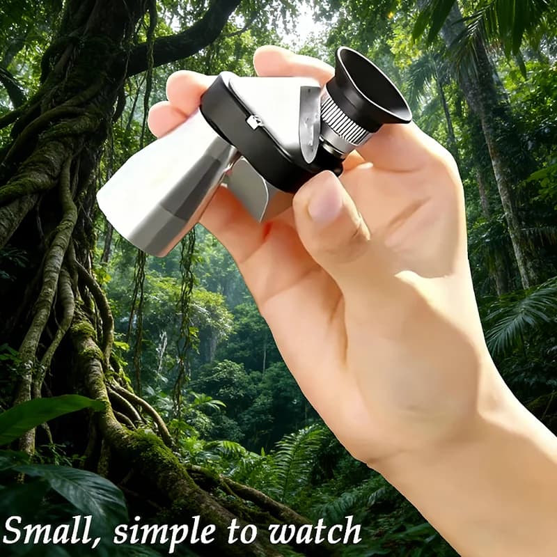 Portable high-definition 10x20 monocular telescope with high magnification hunting, camping, mountaineering, outdoor fishing