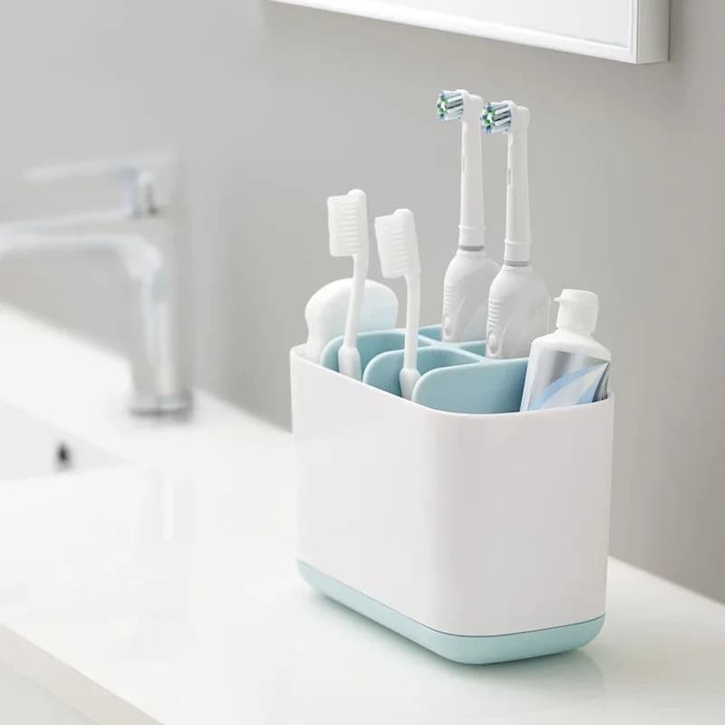 1Pc Toothbrush Bathroom shelf Toothbrush Case Beard Brush Electric Organizer Support Bathroom Accessories Box