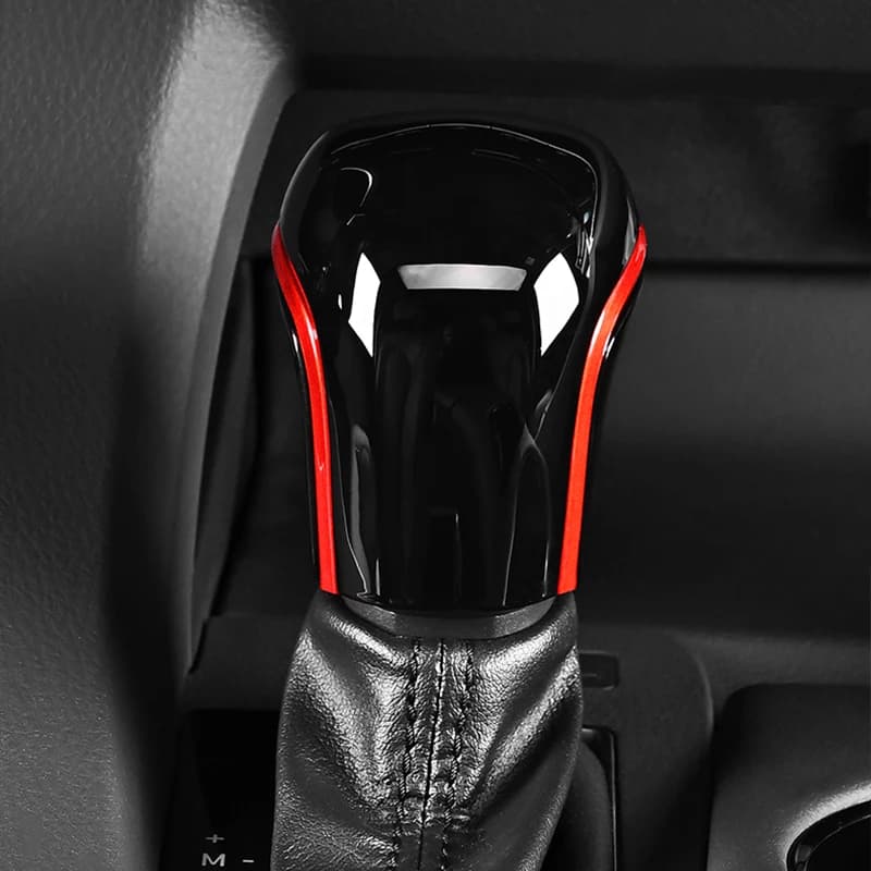 Carbon Fiber Gear Shift Knob Cover Lever Stick Head for Toyota Corolla 2019-2024 Camry 2018-2023 - Car Accessories Trim