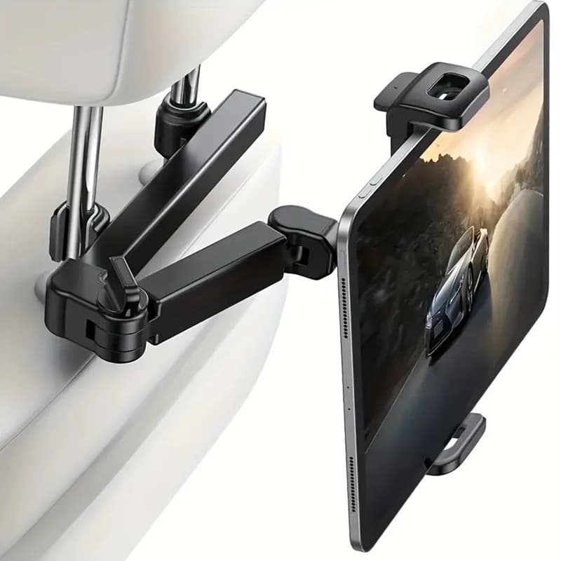 Car Tablet Holder Car Back Seat Headrest Mount Holder For iPad Air 4-11 Inch 360 Rotation Tablet PC Auto Car Phone Holder Stand