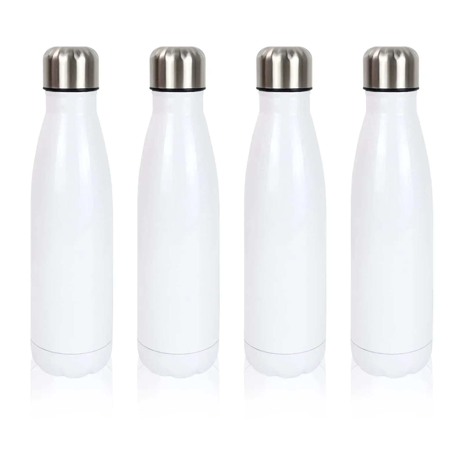 Bicchiere per sublimazione da 500 ml Bottiglia d'acqua Thermos a doppia parete in acciaio inossidabile Tazza per sublimazione fai da te Boccetta per vuoto Tazze creative