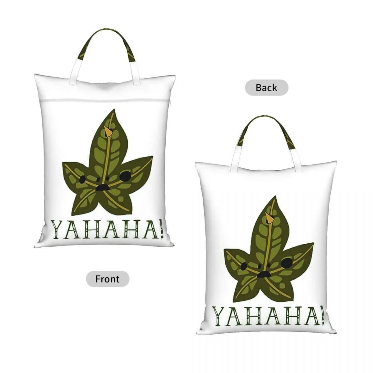 Yahaha Korok Travel Laundry Bag Waterproof Reusable Dirty Clothes Pouch Gym Yoga Camping Washing Basket