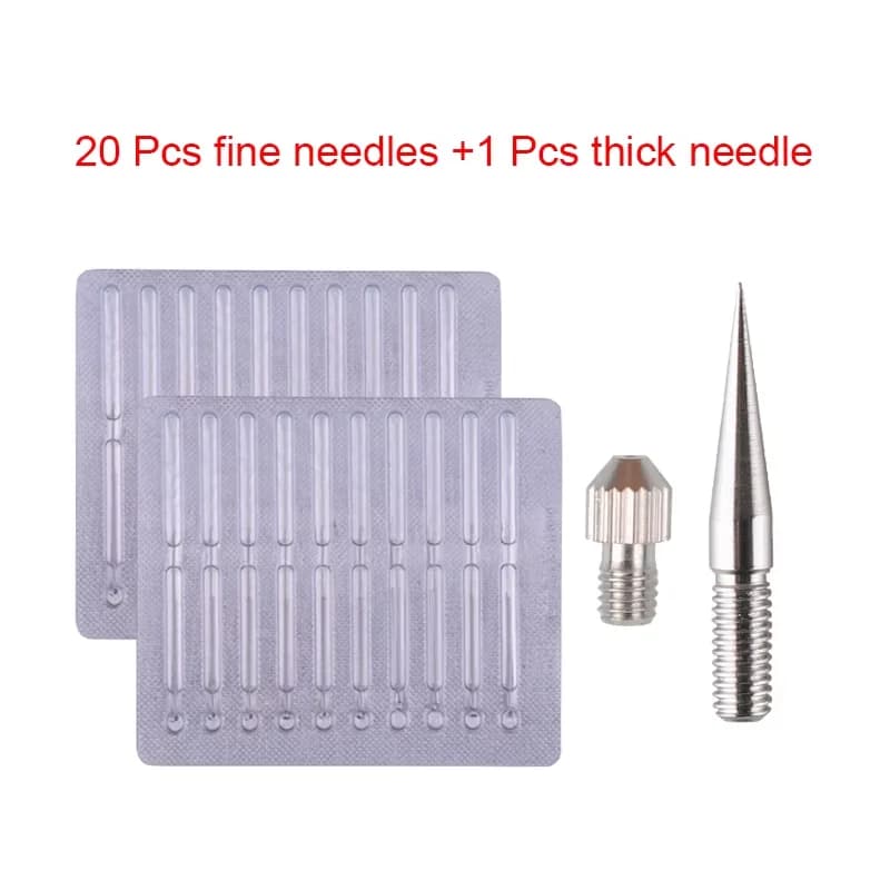 Set di aghi per penna al plasma laser per macchie scure lentiggine talpa verruca tatuaggio etichetta della pelle aghi dedicati accessori per strumenti per la cura della pelle del viso