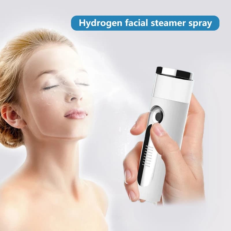 Strumento a spruzzo di idrogeno Nano spruzzatore portatile Generatore di acqua di idrogeno portatile Atomizzazione Umidificatore spray per nebbia facciale
