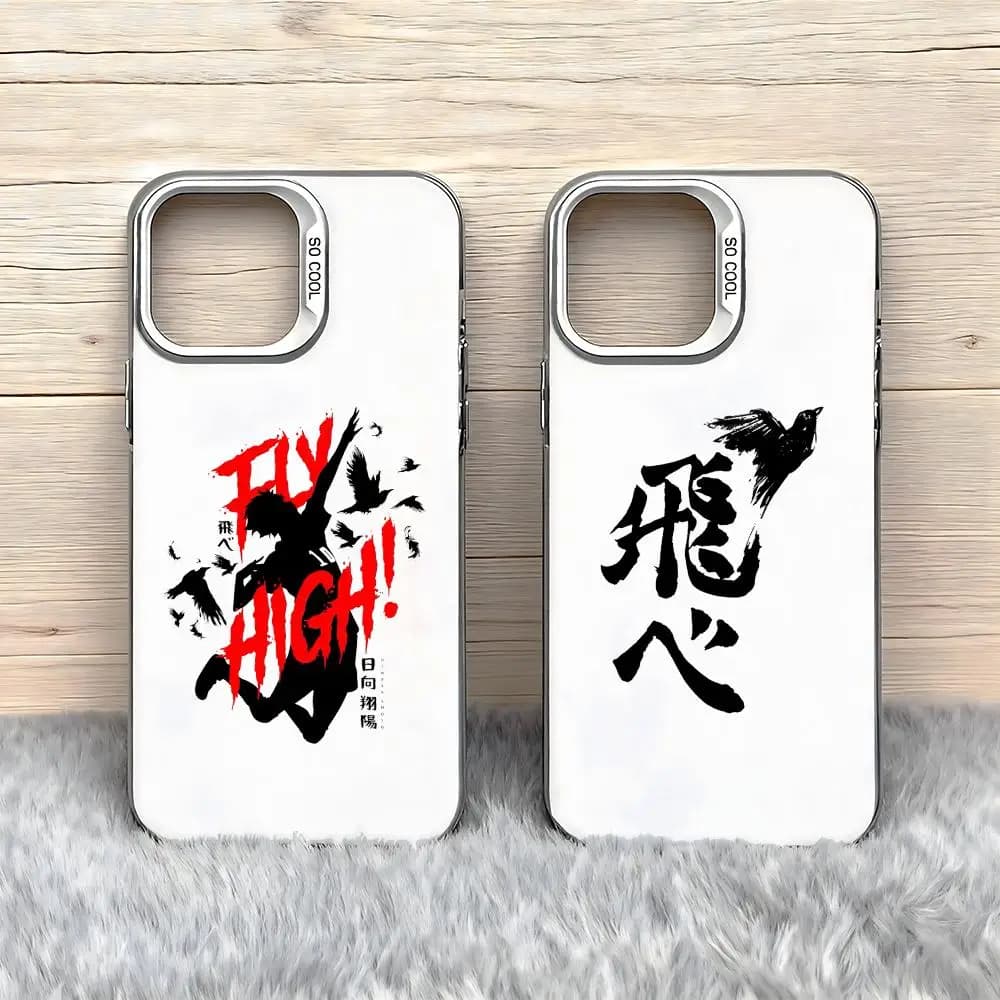 H-Haikyuu Oya Volleyball Phone Case Anti-slip and anti-printed color protection for I Phone 11–17 Air Pro Max
