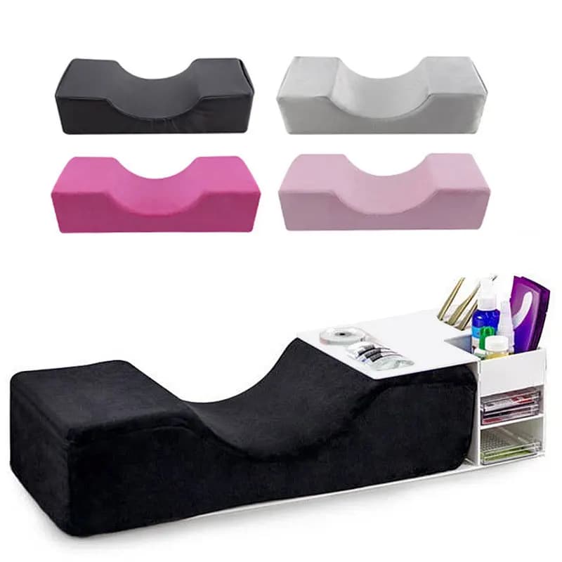 Auxiliary tool for worktop for innestate eyelash pillow for beauty salon U-shaped specialized eyelash cushion for neck care