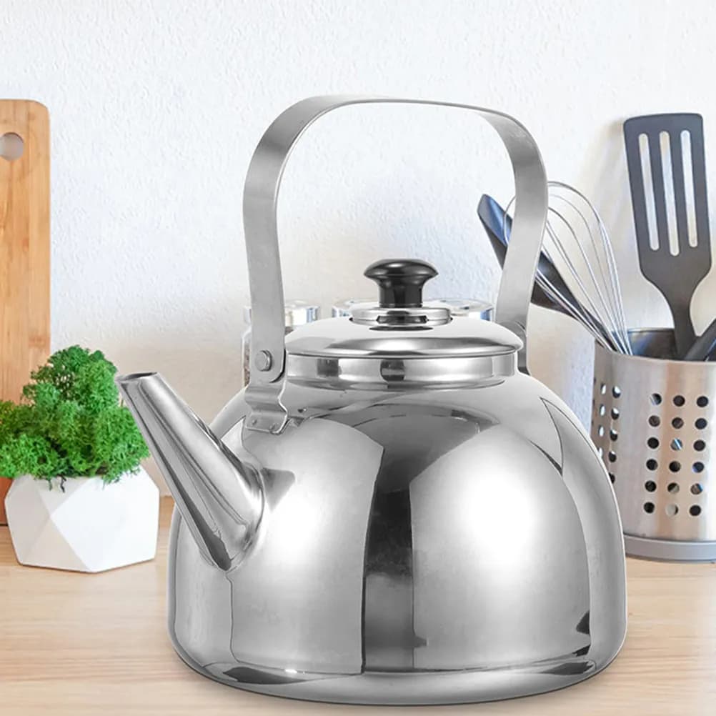 Electric Tea Kettle Lid Replacement Stainless Steel 9.4cm Whistling Alert Universal Fit for Most Models Corrosion Resistant