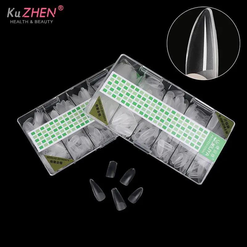 500 Pieces / Box Fin Nail Tips, Extensions for Nails, Complete Fin Tips, Nails for Nail Art Do by You, Manicure Tool, NEW