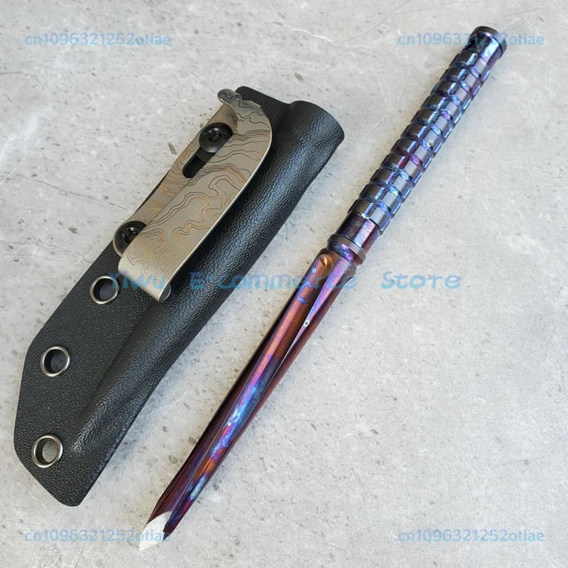 Chiodo per tenda TC21 spatola manuale in lega di titanio piastrelle di vetro spesse antigraffio multifunzione 55HRC