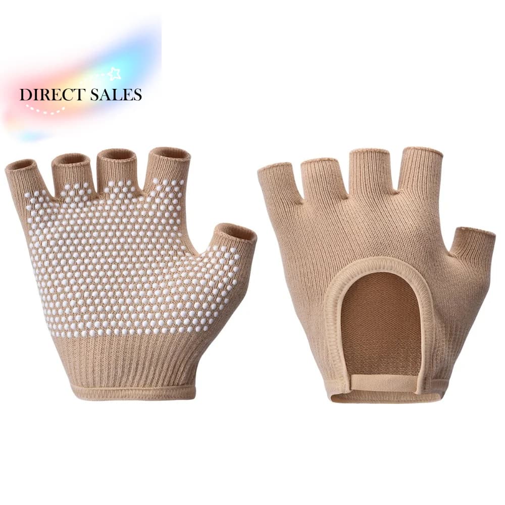Multi-color Yoga Gloves Mid-Slip Die Resistant to wear, Gym and Fitness Gloves with Palm Protection, Stackable Pilates Gloves