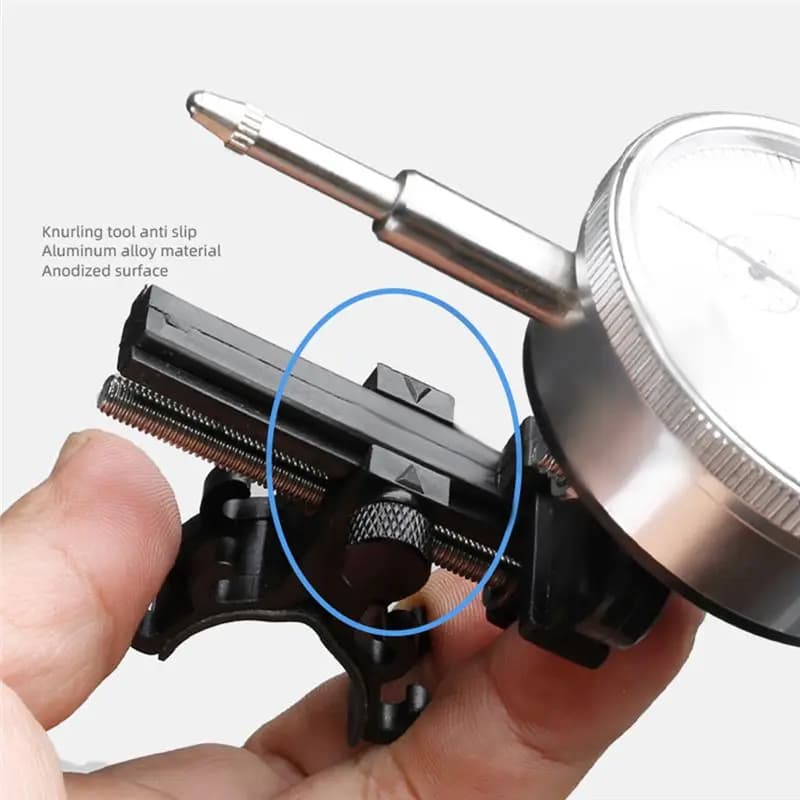 A64T Bicycle Wheel Truing Stand Bike Wheel Repair Tool for 26-29 inch 700C Road Mountain Bike Cycling Black
