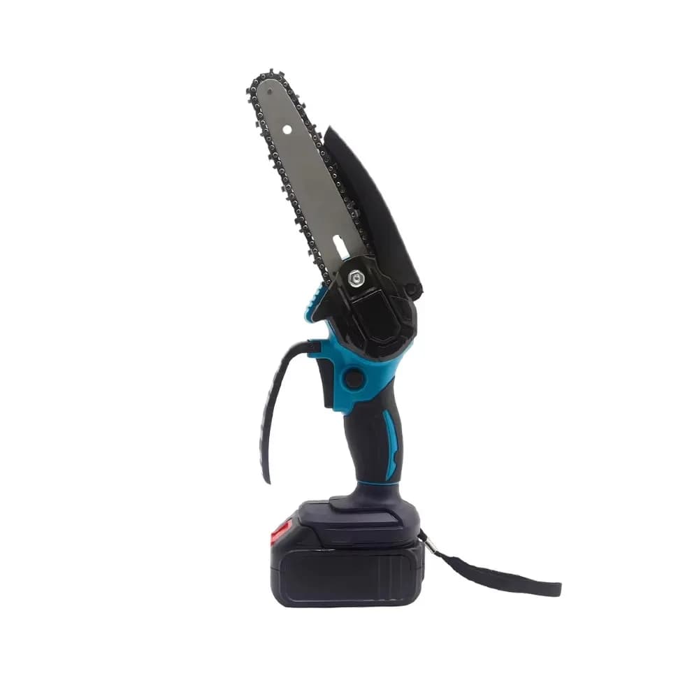 Set Motosega Telescopica a Batteria al Litio Ricaricabile Senza Fili per Uso Domestico