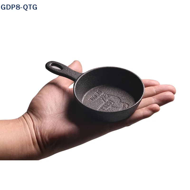 NUOVA Padella in Ghisa Antiaderente da 8,5 CM, Mini Padella per Uova per Cucina