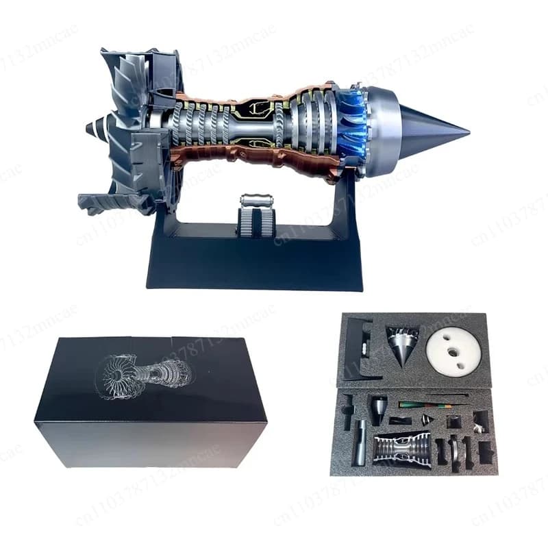 1:25 Scale Engine Model A380/TR900 Turbofan Engine Model | Aircraft Engine Display | DIY Model Kit