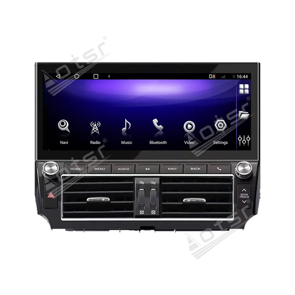 4+64G 12.3 inch QLED Touch Screen Android 13.0 For Toyota Prado 2014-2017 GPS Navigation Wireless Carplay Radio Player Head Unit