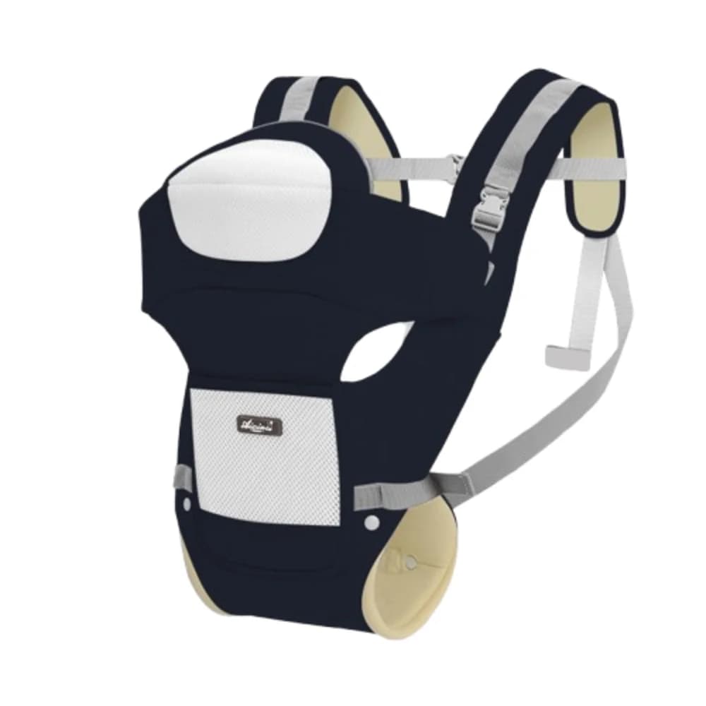 Marsupio Ergonomico per Neonati con Supporto Frontale per la Testa, Sgabello Ergonomico per Neonati, Marsupio Multifunzione Traspirante in Rete