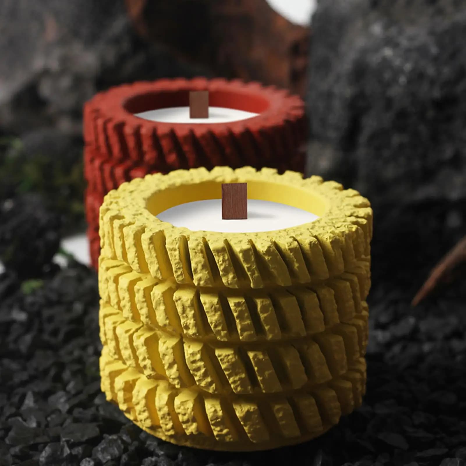 Contenitori per candele vuoti Bocca larga rotonda Conservazione degli alimenti Contenitori per candele fai da te per la casa Scatole per cera Aromaterapia Caramelle al miele