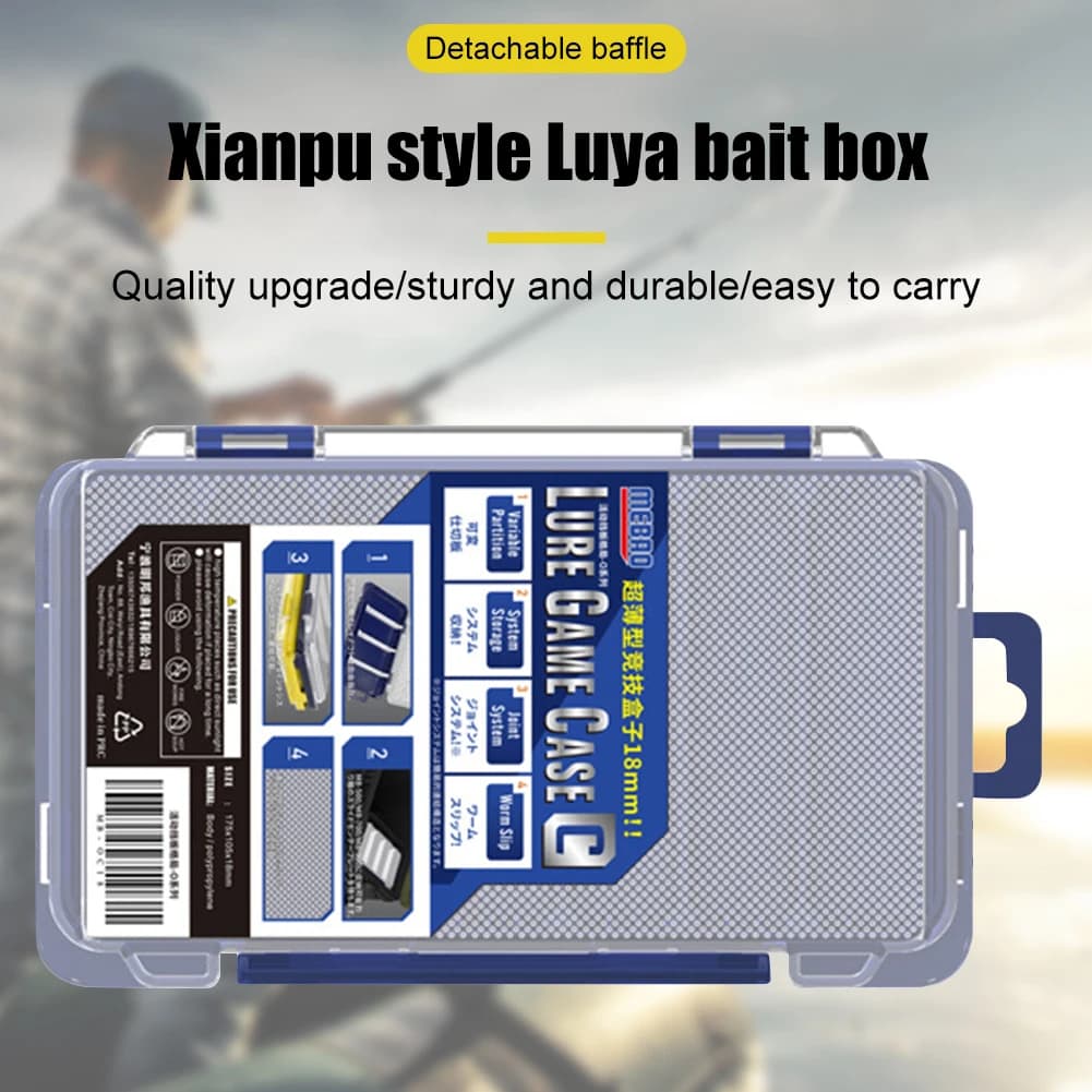 Universal Fishing Equipment Housing Waterproof Fishing Equipment Boxes Parts Adjustable Parts Fishing Equipment Accessories