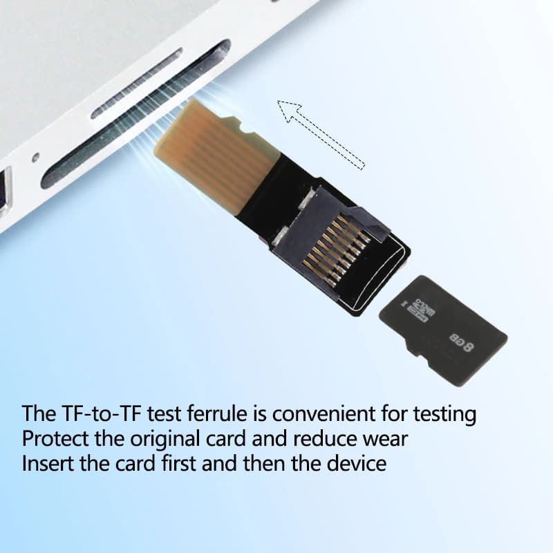 1 pz Kit scheda di memoria Micro SD TF Adattatore di estensione maschio-femmina Strumenti di test extender PCBA
