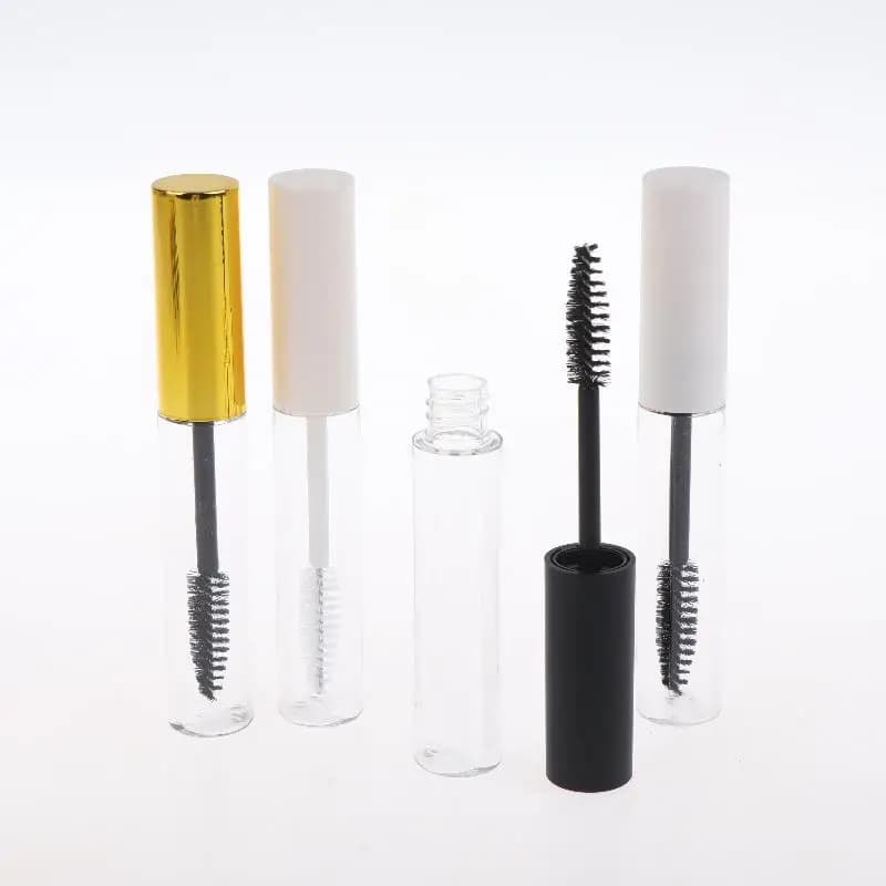 10ml Vacuum Bottle for Mascara with Applicator, Container Rechargeable for Eyelash Cream, Makeup Pack, Liquid Fial Grow Eyelash
