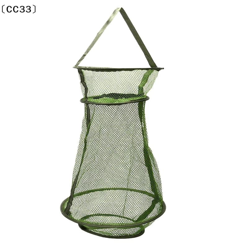 1 Pc Fishing Net Fishing Creel Tackle Nylon Landing Net Cast Fishing Network Cage〔CC33〕