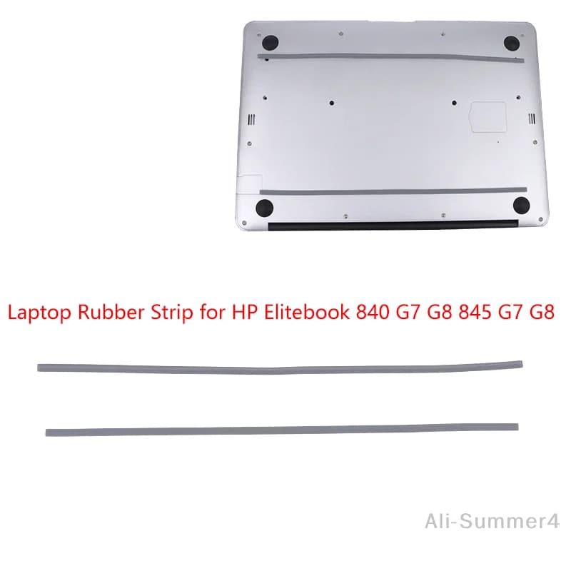 1/2 pezzi striscia di gomma per laptop per Elitebook 840 G7 G8 845 G7 G8 custodia inferiore piedino superficie piedini in gomma per laptop strisce