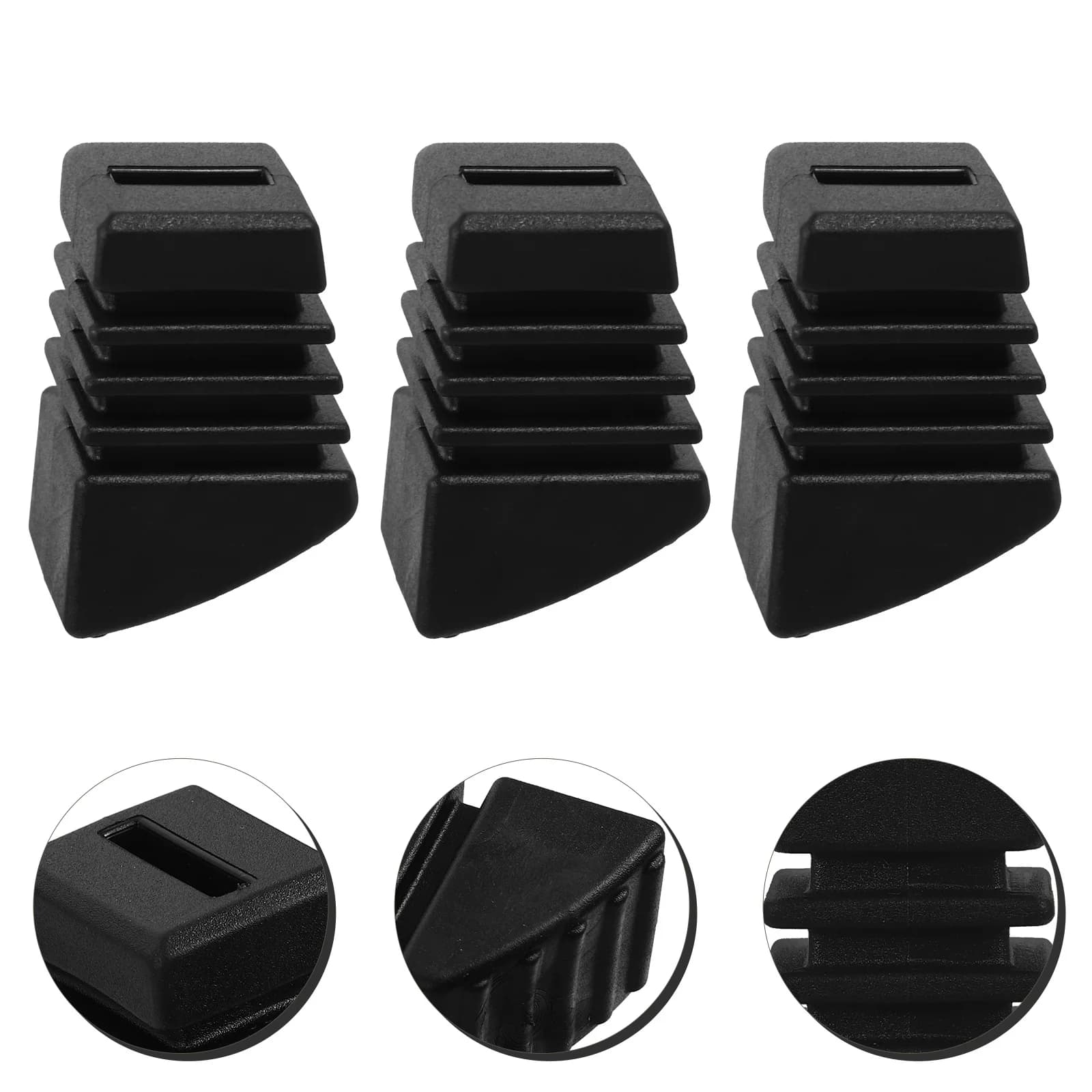 3Pcs Drum Kit Stand Pads Rubber Feet for Drum Rack Leg Protectors Anti-Slip Mat for Percussion Instrument Support