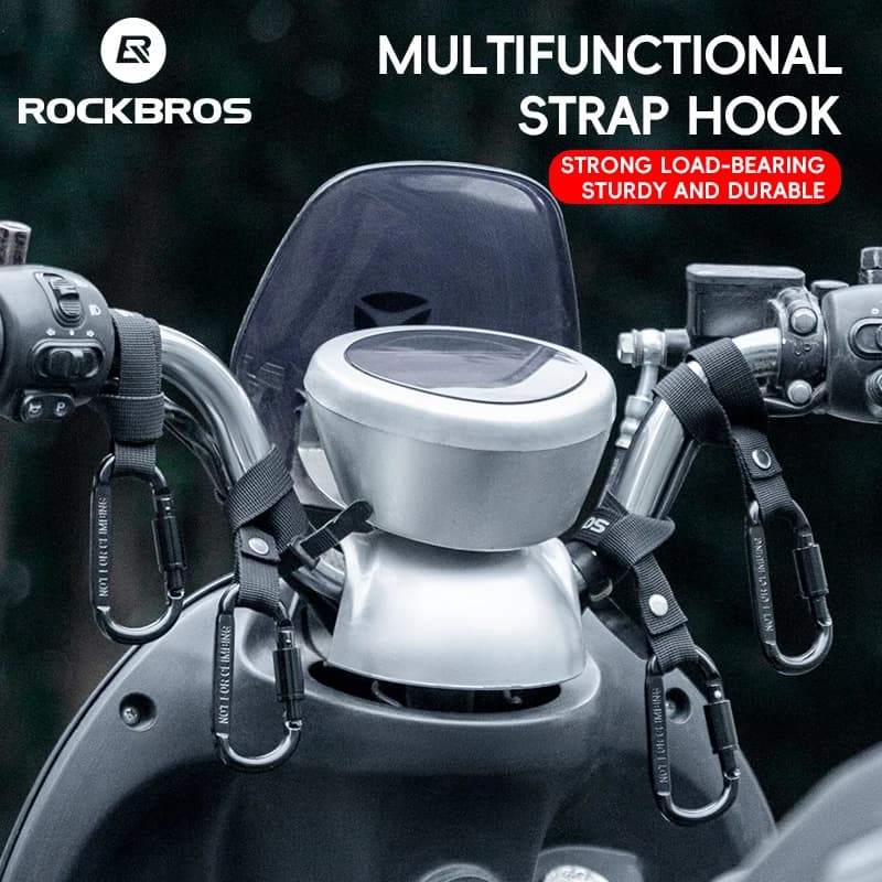 ROCKBROS Hooks for Hanging Motorcycle and Bike Hook for Hanging High Load Bearings Hooks for Water Bottles for helmet