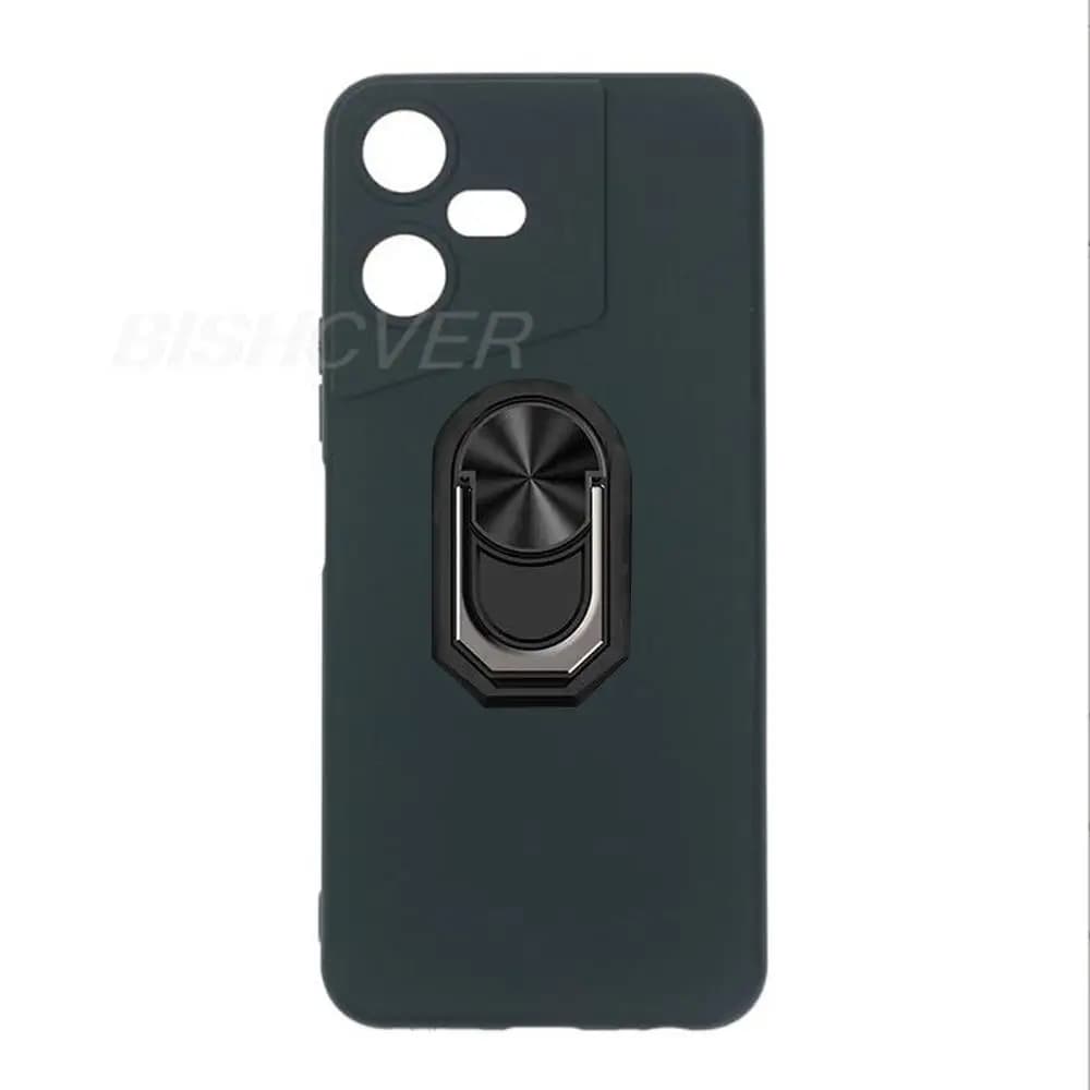 Custodia magnetica per Tecno POVA Neo 3 6.82 "2023 custodia morbida antiurto in Silicone TPU per custodia Tecno POVA Neo3 con supporto ad anello