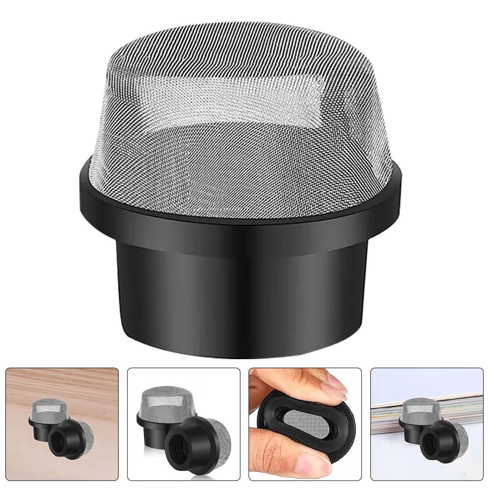 2 Pezzi Coperchio a Rete in Silicone per Filtro Piscina, Coperchio a Rete per Sfiato Aria, Cappuccio Filtrante per Sistema di Filtrazione Piscina, Prevenzione Detriti, Efficiente