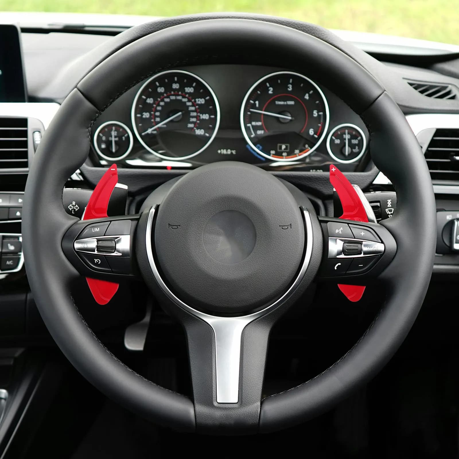 1 Paio di Leve del Cambio in Fibra di Carbonio con Texture Forgiata, Copertura Estesa per Volante, Accessori Sportivi per Auto