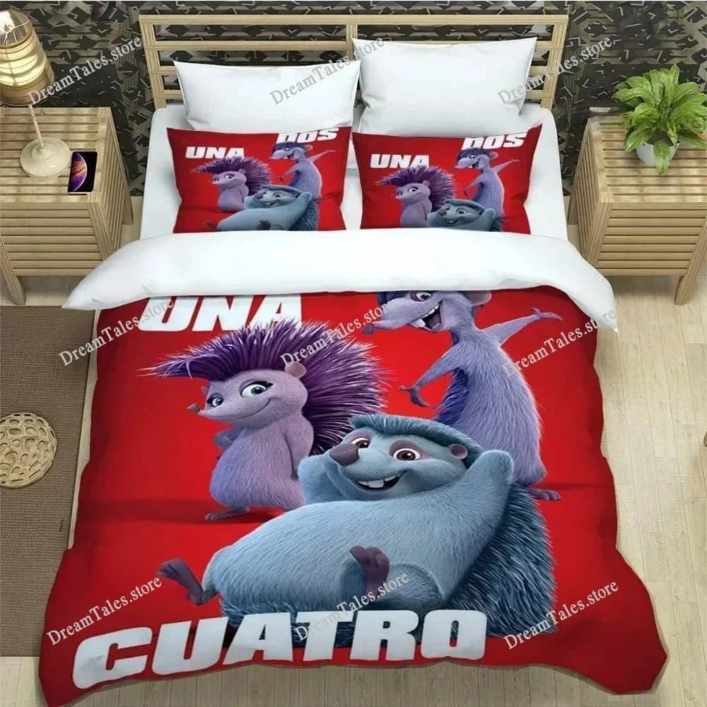 Set di Biancheria da Letto 3D con Stampa Cartoon Ferdinand, Set di Lusso con Copripiumino e Trapunta, Regalo di Compleanno