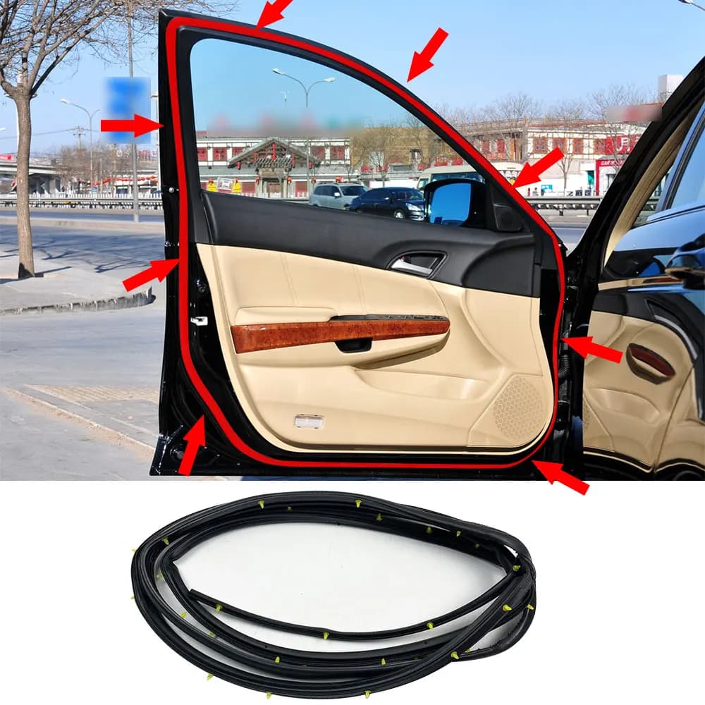 Per Honda Accord Sedan 2008 2009 2010 2011 2012 Porta Laterale Anteriore Sinistro Guarnizione Modanatura In Gomma Guarnizione 72350-TA5-A02 Accessori