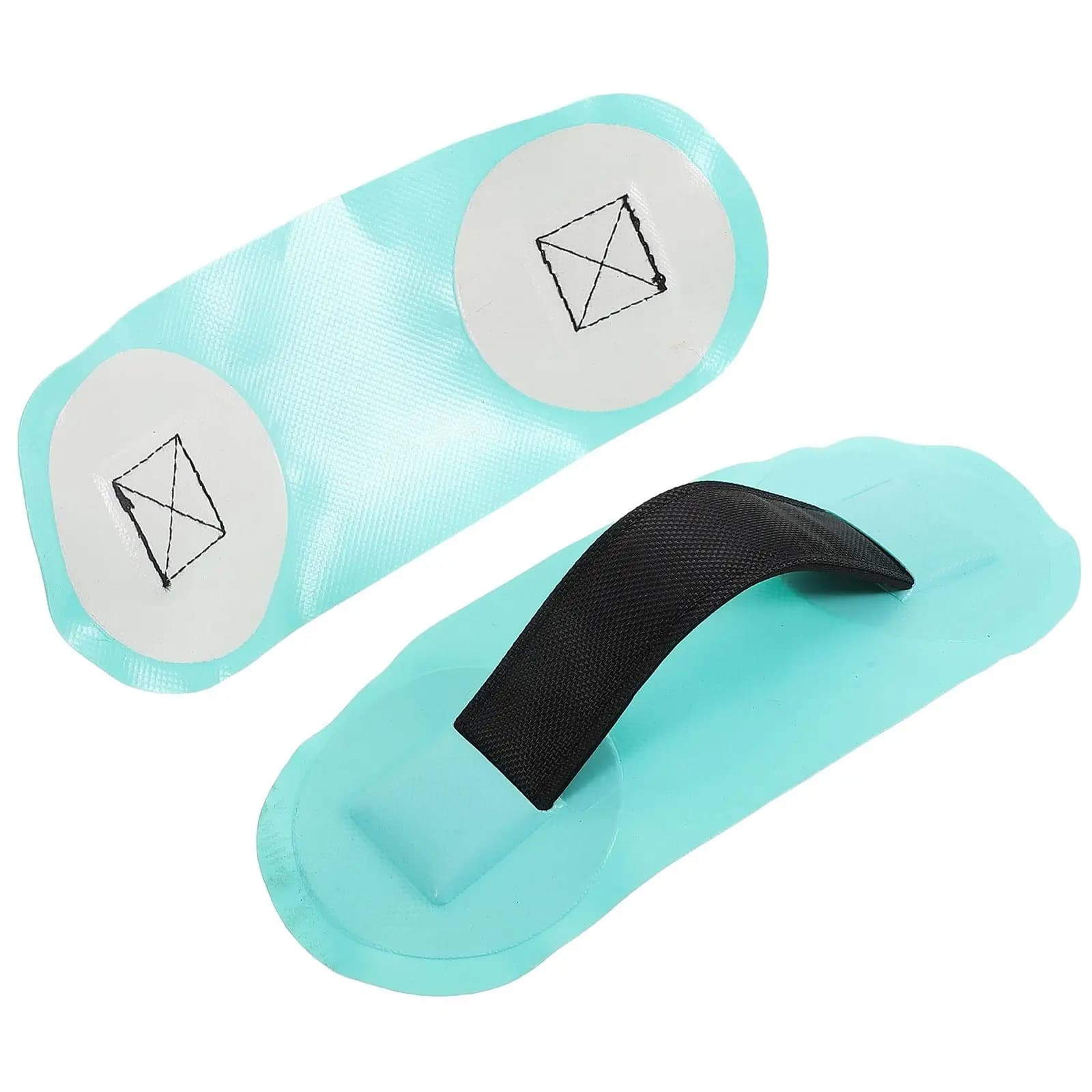 2 pezzi Kayak H Neoprene verde chiaro portatile durevole gommone SUP accessori design ergonomico per canoa paddle board