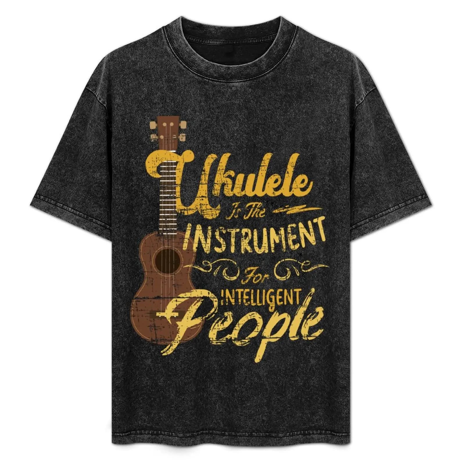 T-shirt Ukulele is The Instrument for Intelligent People, T-shirt da viaggio traspirante