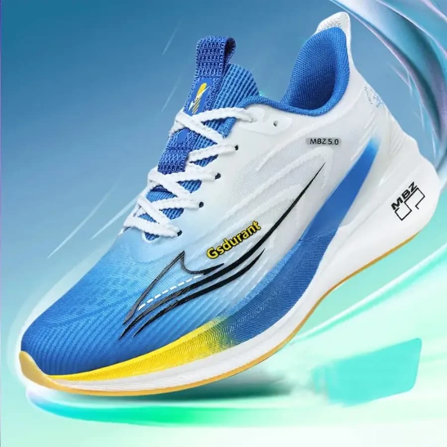 Scarpe da Corsa Ultra-leggere con Piastra in Carbonio per Uomo, Sneakers in Mesh per Studenti, Scarpe Sportive Casual Ammortizzanti e Reattive